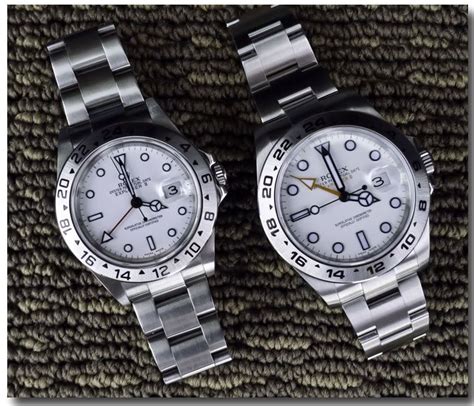 rolex explorer ii 40mm vs 42mm|rolex explorer ii price.